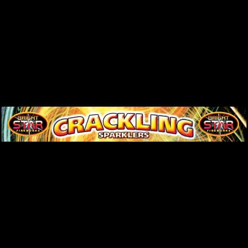 Crackling Sparklers 5pce D/Box 10"Inch