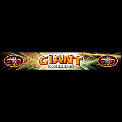 Giant Sparklers 5pce D/Box 10"Inch