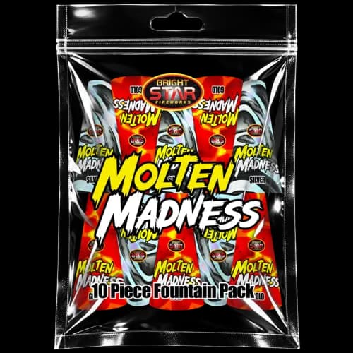 Molten Madness 10pce Printed Bag