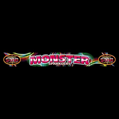 Monster Sparklers 4pce D/Box 14"Inch