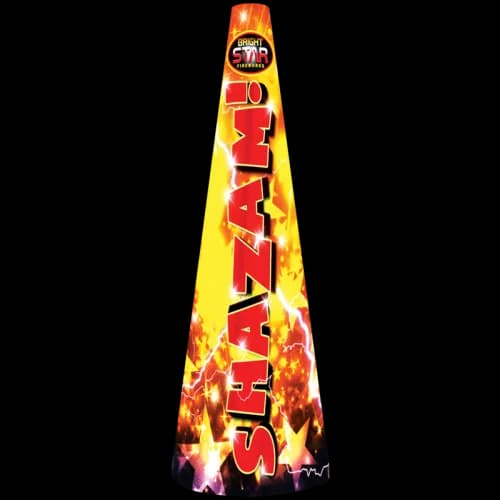 Shazam Conic Fountain Crackling