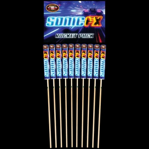 Sonic FX 10pce Rocket Pack