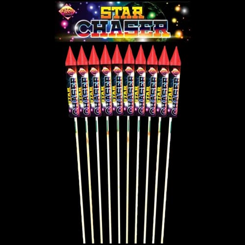 Star Chaser Rocket Pack 10pce