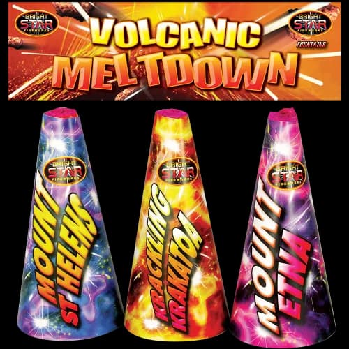 Volcanic Meltdown 3pce PVC Bag