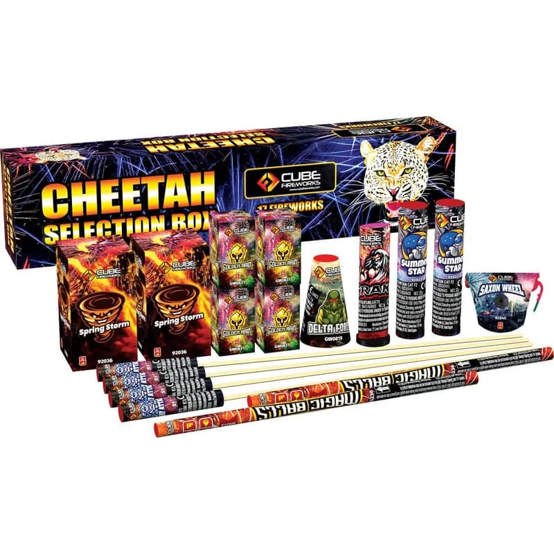 Cheetah Selection Box 17pce