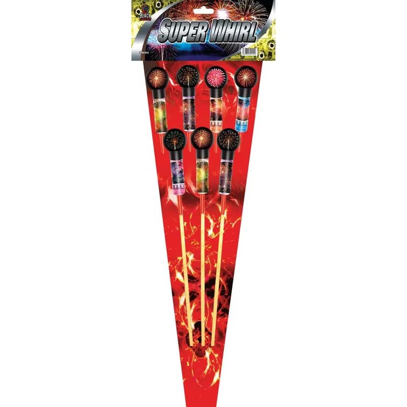Super Whirl 7 Piece Rocket Pack 1.3G
