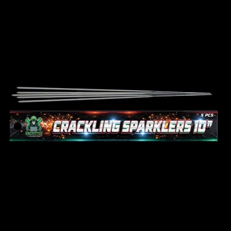 Crackling Sparklers 10″