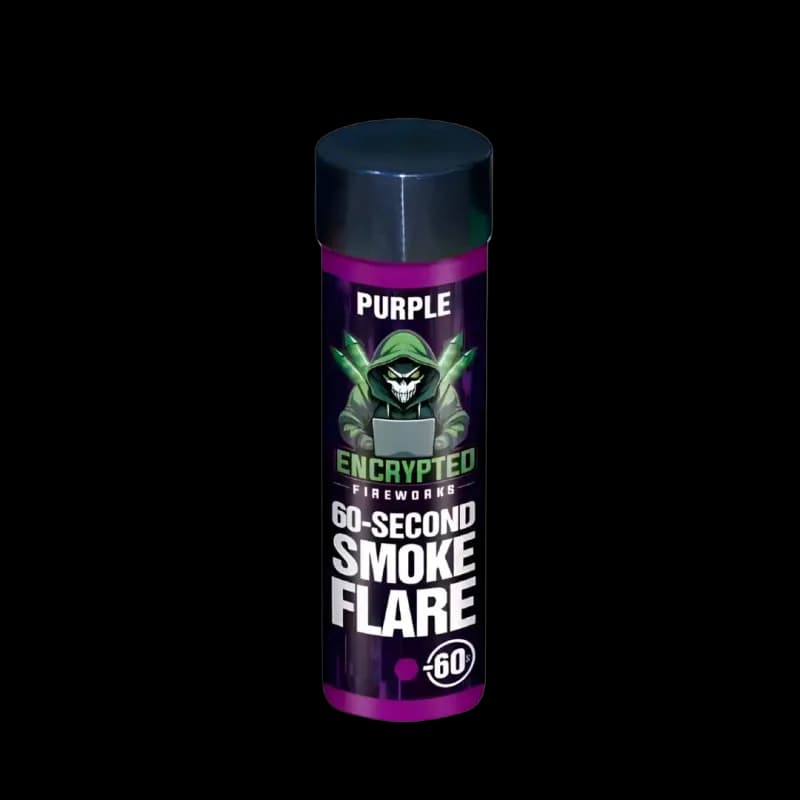 Purple Smoke Flare 60 Seconds