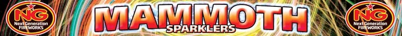 Mammoth 18 Inch Sparklers