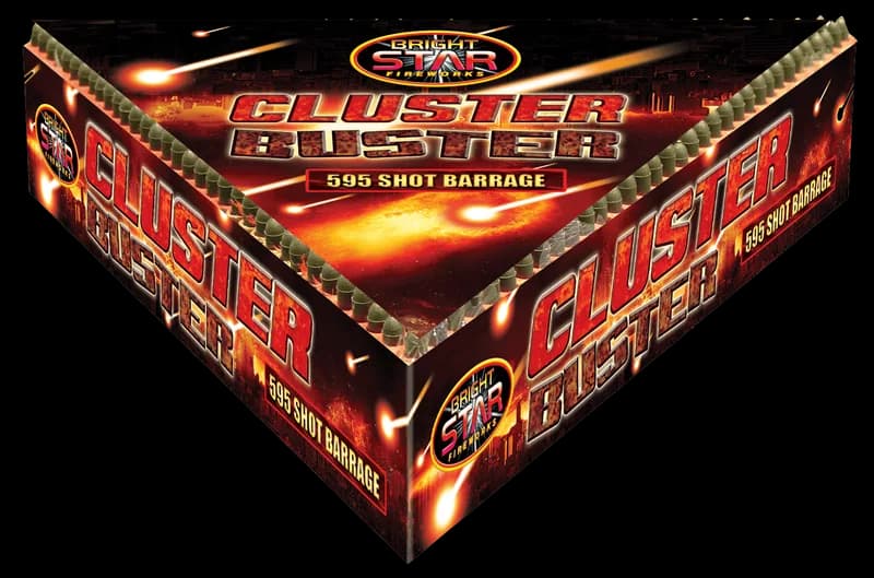 Cluster Buster 595 Shot Barrage
