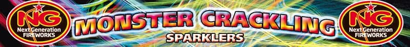 Monster Crackling 14 Inch Sparklers