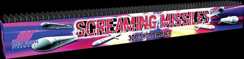 Screaming Missile 300 Shot Barrage