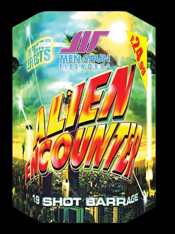 Alien Encounter 19 Shot Barrage Pack