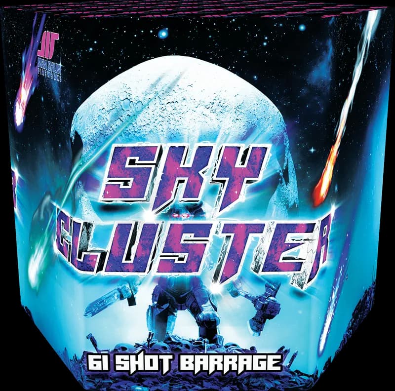Sky Cluster 61 Shot Barrage