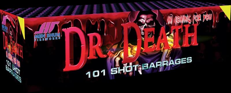 Dr Death 101 Shot Compound Barrage